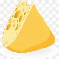 黄色卡通奶酪