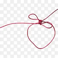 红色绳索