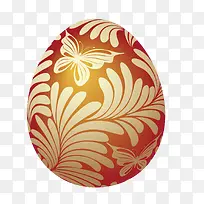 彩色蛋复活节矢量图
