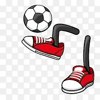 鞋子和足球