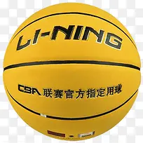 黄色李宁篮球