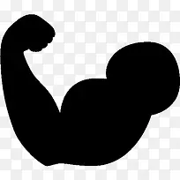 Sports Hand Biceps Icon