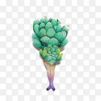 绿色的果子