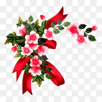 红色花束
