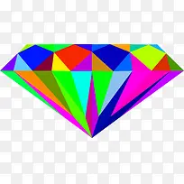 彩色钻石图标
