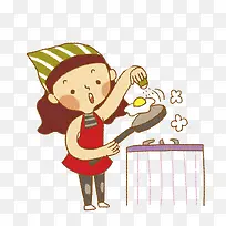 做饭的女人