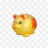 金色小猪装饰素材