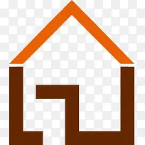 房子logo矢量素材图