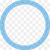唯美蓝色圆圈