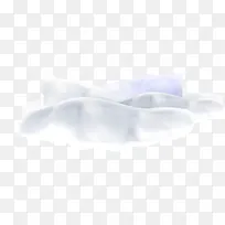 白色清新雪地