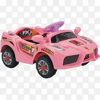 粉色玩具车