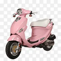 粉色小摩托
