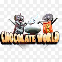 chocolate world巧克力世界卡通人物