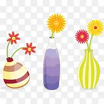 卡通插花素材
