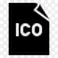 文件格式ICO简单的黑色iph