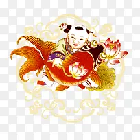 红色鲤鱼