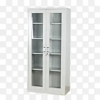 白色玻璃柜