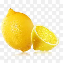 黄色柠檬水果宣传单