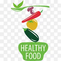 蔬菜中式餐饮logo