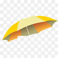 一把黄色太阳伞