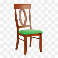 棕色木椅子
