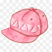 粉色卡通帽子