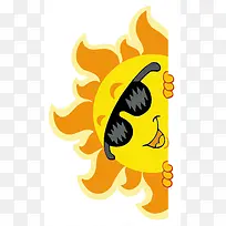 害羞的太阳