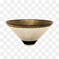 条纹陶碗