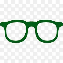绿色眼镜框