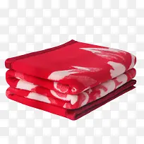 红色羊毛毯