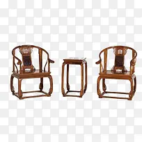 宫廷风传统椅子茶几套