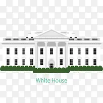 美国旅游白宫海报