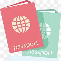 旅游季两本出游护照