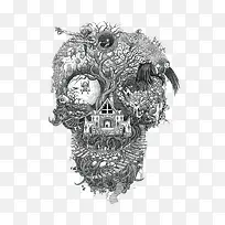怪异插画