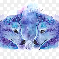 矢量双头狼