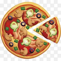 蔬菜至尊豪华披萨