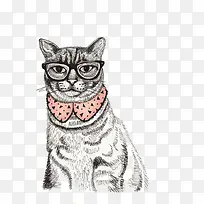 猫咪动物装饰画