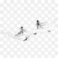 水墨画