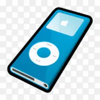 iPod纳米蓝色MP3播放器MP3播放器