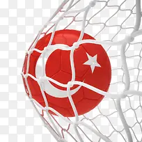 土耳其国旗足球
