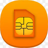 手机SIM卡应用图标logo设计