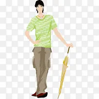 卡通男士