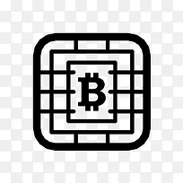 比特币在sim卡卡The-Bitcoin-Icons