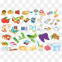 3D美食图标合集