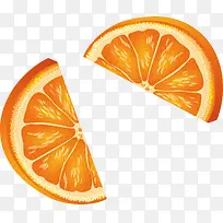 橙子切开