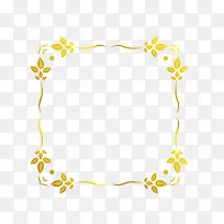 矢量手绘卡通精美花纹线条图框免
