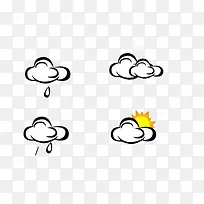 天气简易标识