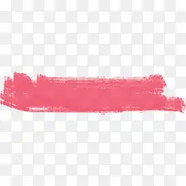 粉红色毛笔涂鸦笔刷