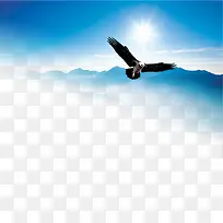 二次元雄伟天空