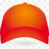 橙色旅游帽